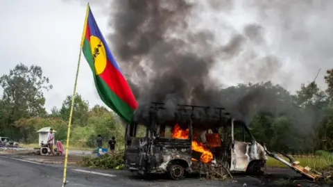 Getty Images New Caledonia riots