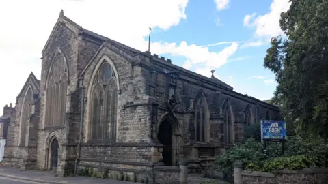 Exterior of church