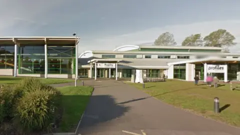 Google Exterior of Rugeley Leisure Centre