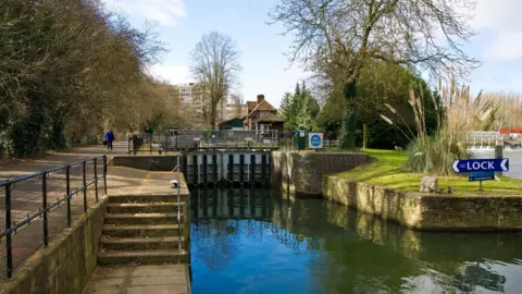 Getty Images/Chris Mansfield A general view of Caversham Lock and weir. 