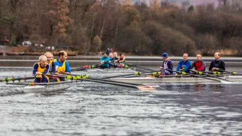 Rob Grange Rowers on Derwentwater
