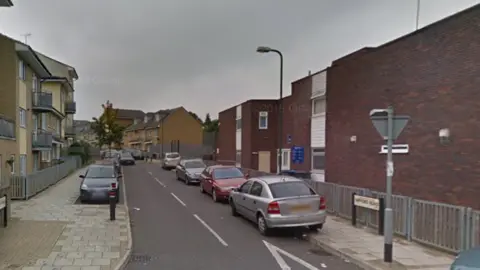 Google Street view image of Gifford Road, a residential street