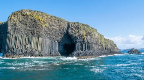 Getty Images Staffa's famous Fingal's Cave