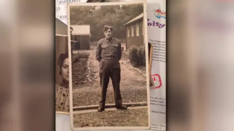 Man dressed in army uniform