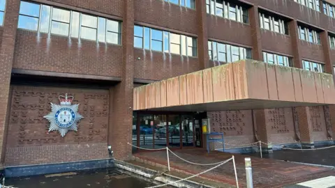 Ben Parker/BBC Suffolk Police headquarters