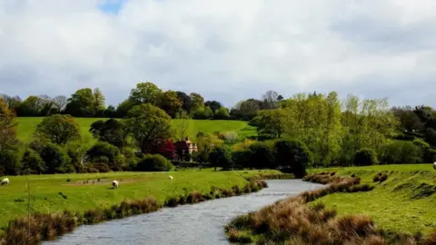 Andy Chapman A river running through a field near Rye