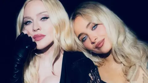 Warner Records Madonna and Sabrina Carpenter