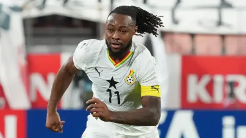 Antoine Semenyo in action for Ghana