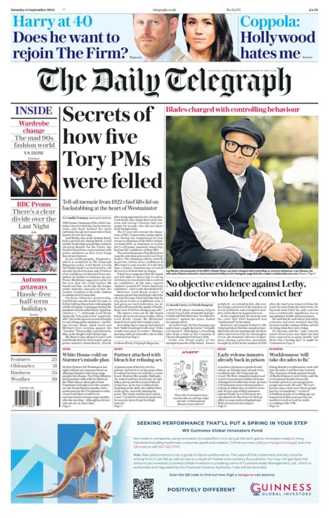  'Secrets of however  5  Tory PMs were felled'