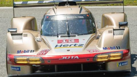 Jota Porsche pictured competing in the World Endurance Championship