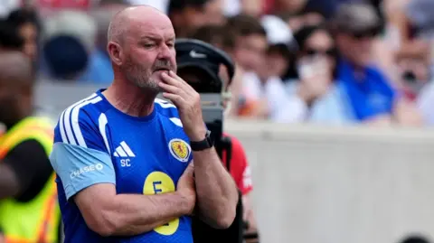Scotland head coach Steve Clarke