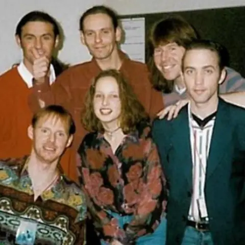 Stephanie Muirhead Stephanie Muirhead, centre, as a teeanger meeting Wet Wet Wet backstage at the SECC in Glasgow.