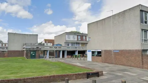 Street view of Holstein Way, Thamesmead.