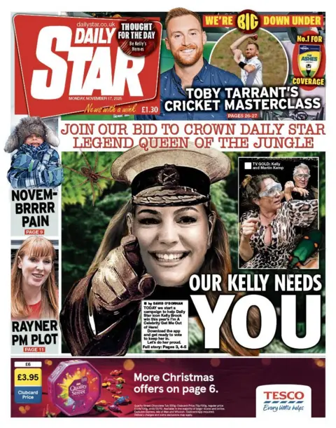 “Our Kelly needs you”.