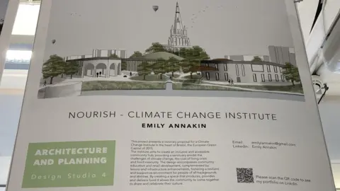 A planning outline sketch for Bristol Harbourside