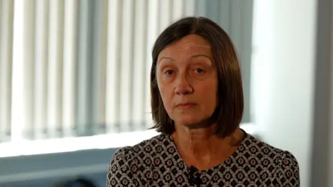 Steve Hubbard/BBC Det Insp Justine Jenkins