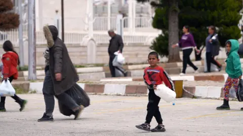 Displaced Alawites in Syria's north-west coastal region