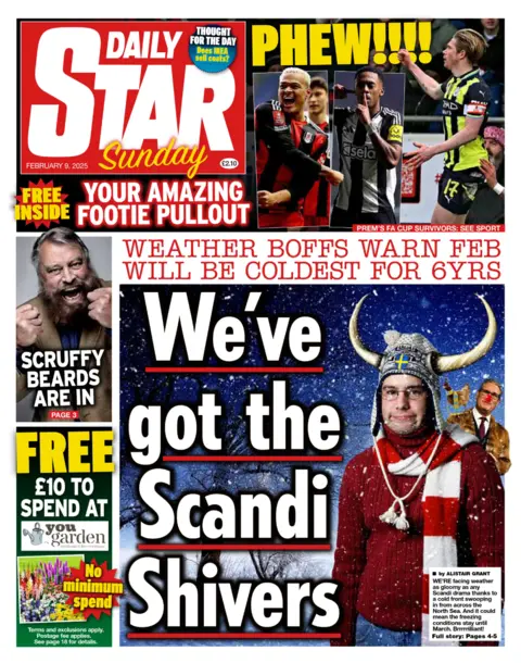 Daily star newspaper front page