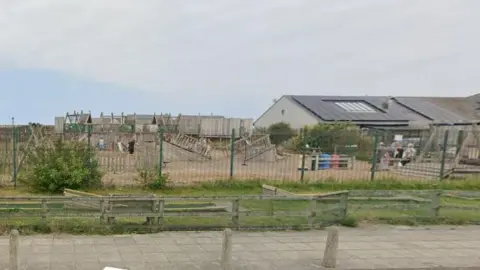Google Maps The Shiver Me Timbers play area in Maryport