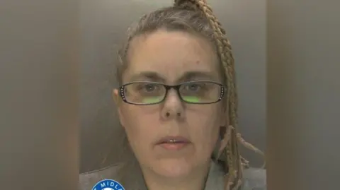 West Midlands Police A mug shot of Aimee Betro