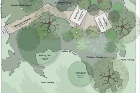 Studio Bristow Size of Wales masterplan