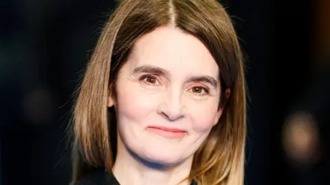 Getty Images Shirley Henderson attends the "I Swear" London gala screening at Curzon Mayfair on September 29, 2025
