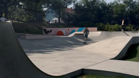 Matt Wootton An AI Skatepark plan