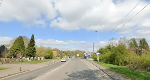 Redhill roundabout near Arnold