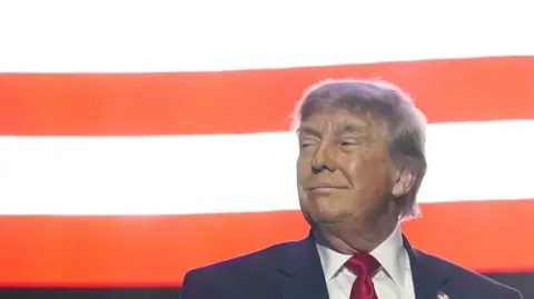 Image shows Donald Trump