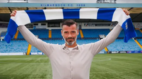 Kilmarnock manager Stuart Kettlewell