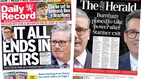 Scotland's papers: 23 June