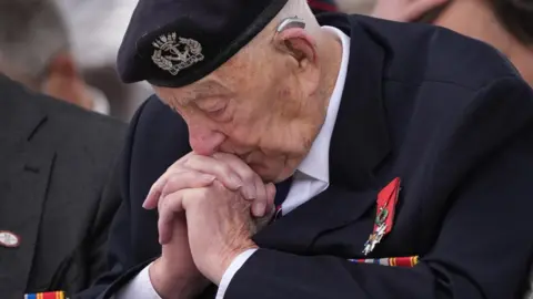 PA Media Only six Normandy veterans were confirmed to be attending this year's anniversary 