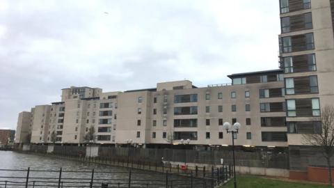 Celestia flat development, Cardiff Bay