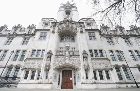 The Supreme Court building in London
