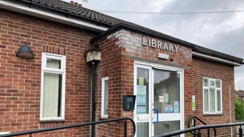 Friends of Woodston Library Outside the library building