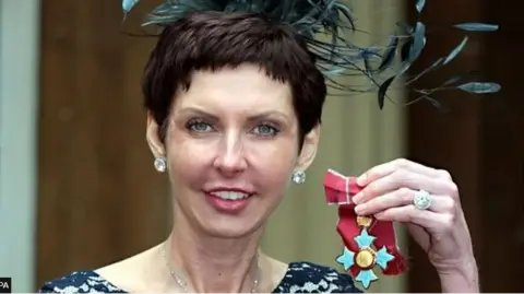 PA Media Denise Coates was appointed CBE for services to the community and business in 2012