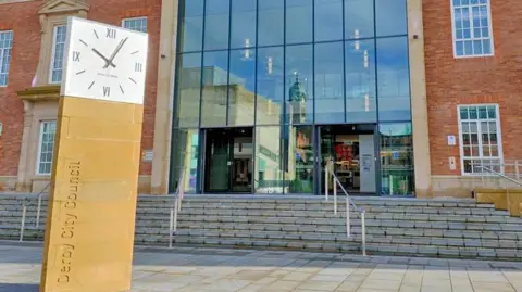 Exterior of Derby City Council's Council House