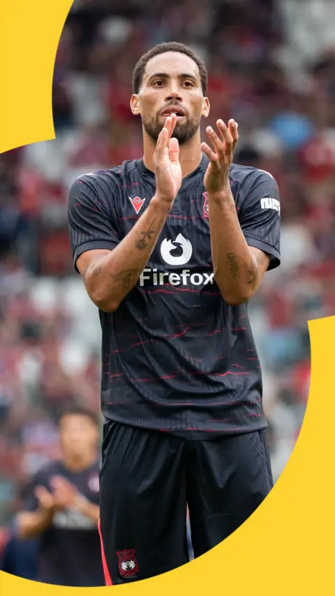 Wrexham defender Zak Vyner