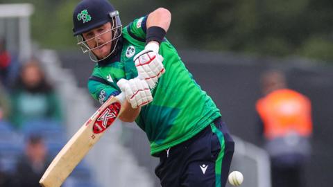 Mark Adair starred with the bat and the ball for Ireland