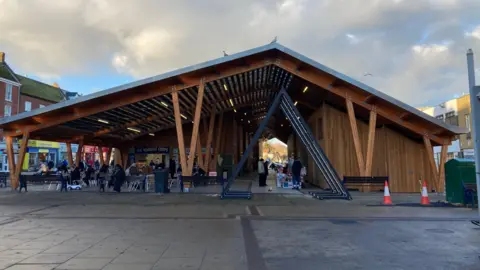 Andrew Turner/BBC Great Yarmouth marketplace