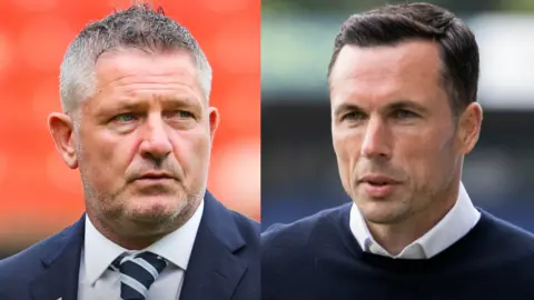 Tony Docherty and Don Cowie