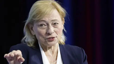 Janet mills speaks at the SelectUSA Investment Summit in 2023