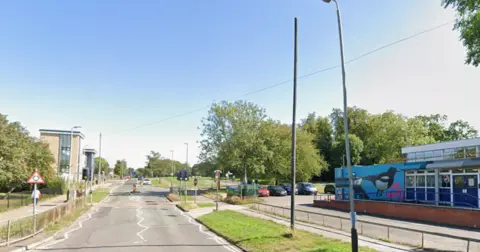 Google The Eyres Monsell Community Centre in Sturdee Road in Leicester