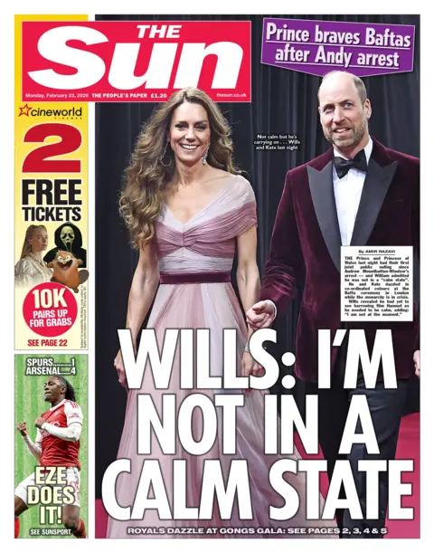 I'm not in a calm state."