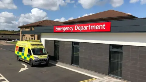BBC Telford's A&E department