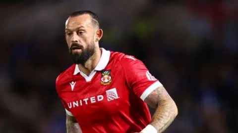 Wrexham striker Steven Fletcher