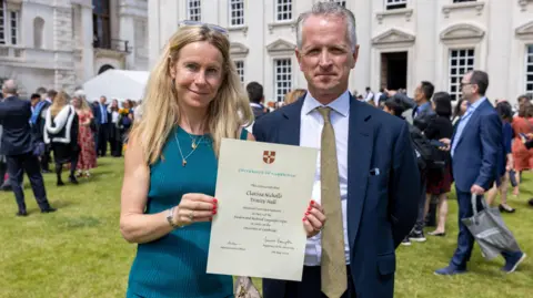 Lloyd Mann Hilary and Simon Nicholls