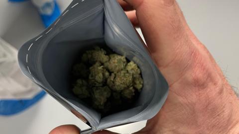 Bag of medical cannabis flower from Mamedica