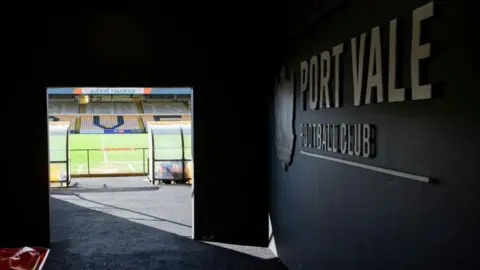 Getty Images A generic image of Port Vale Football Club