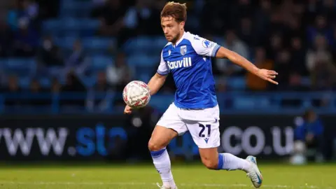 Gillingham midfielder Euan Williams